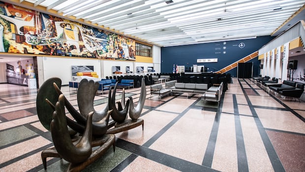 Gander airport’s international lounge is now a registered heritage structure